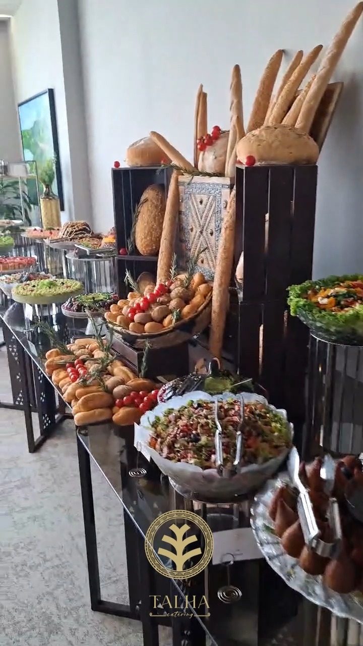 Instagram post from talha_catering. This post is in position 1.